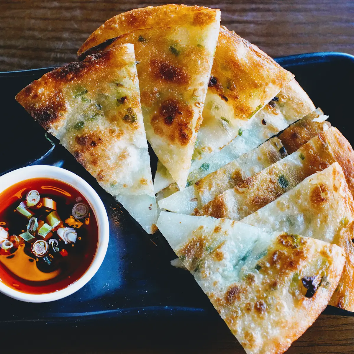 scallion pancakes v d12 葱油饼 v